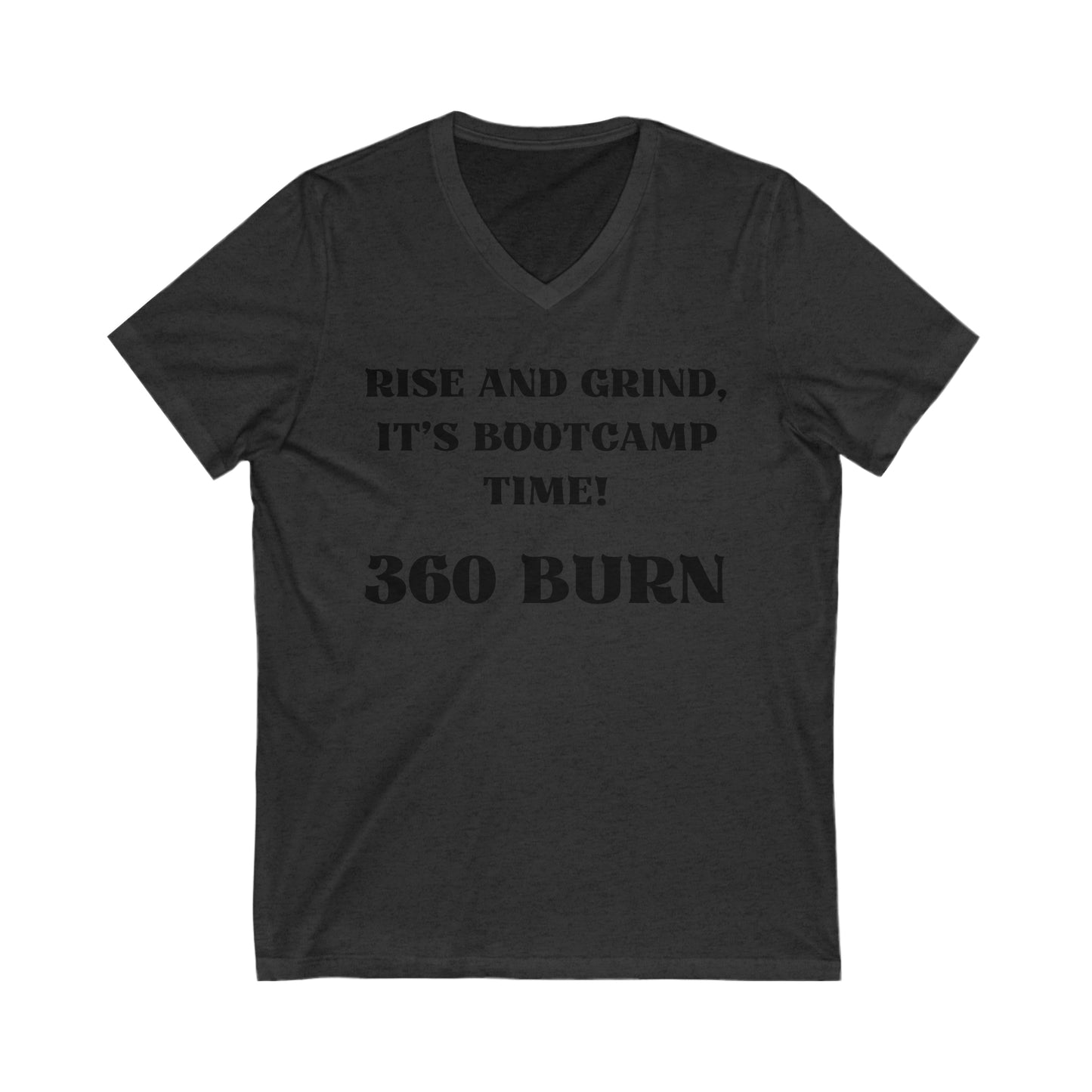 360 Burn Rise and Grind V-neck T-shirts