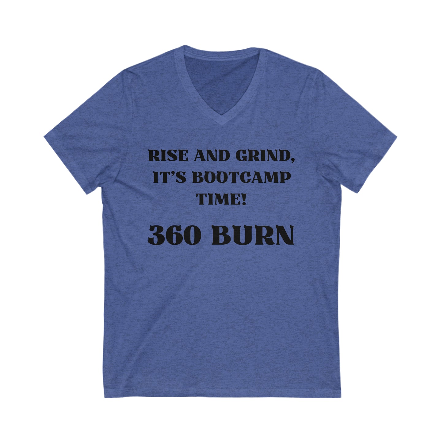 360 Burn Rise and Grind V-neck T-shirts
