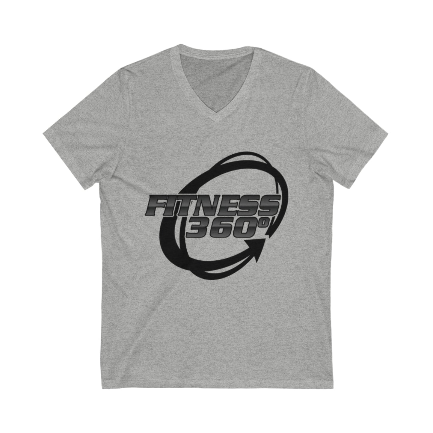 Why Be Average Fitness 360 V-Neck T-Shirt