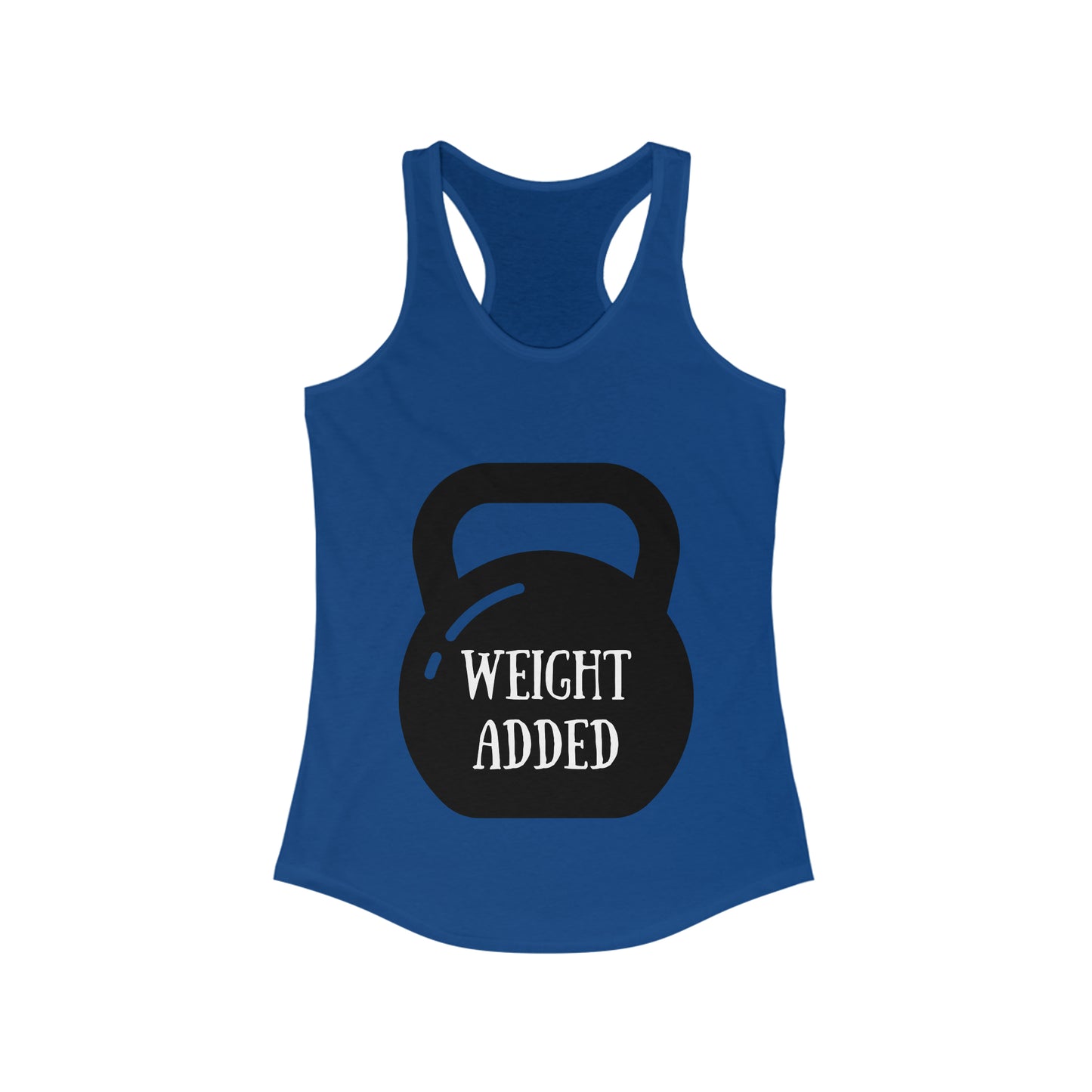 Pregnancy Kettle Bell Tank Weight Added