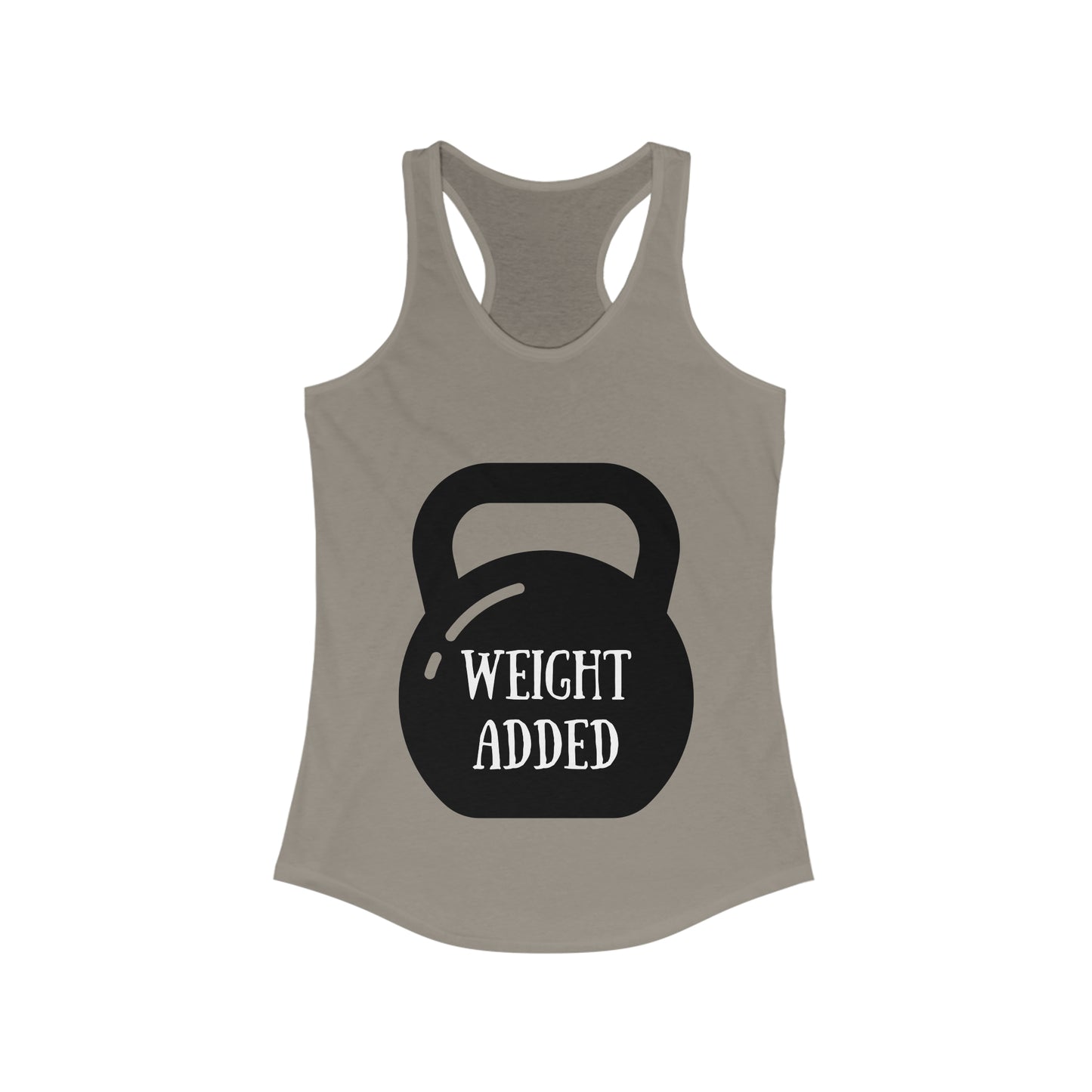 Pregnancy Kettle Bell Tank Weight Added