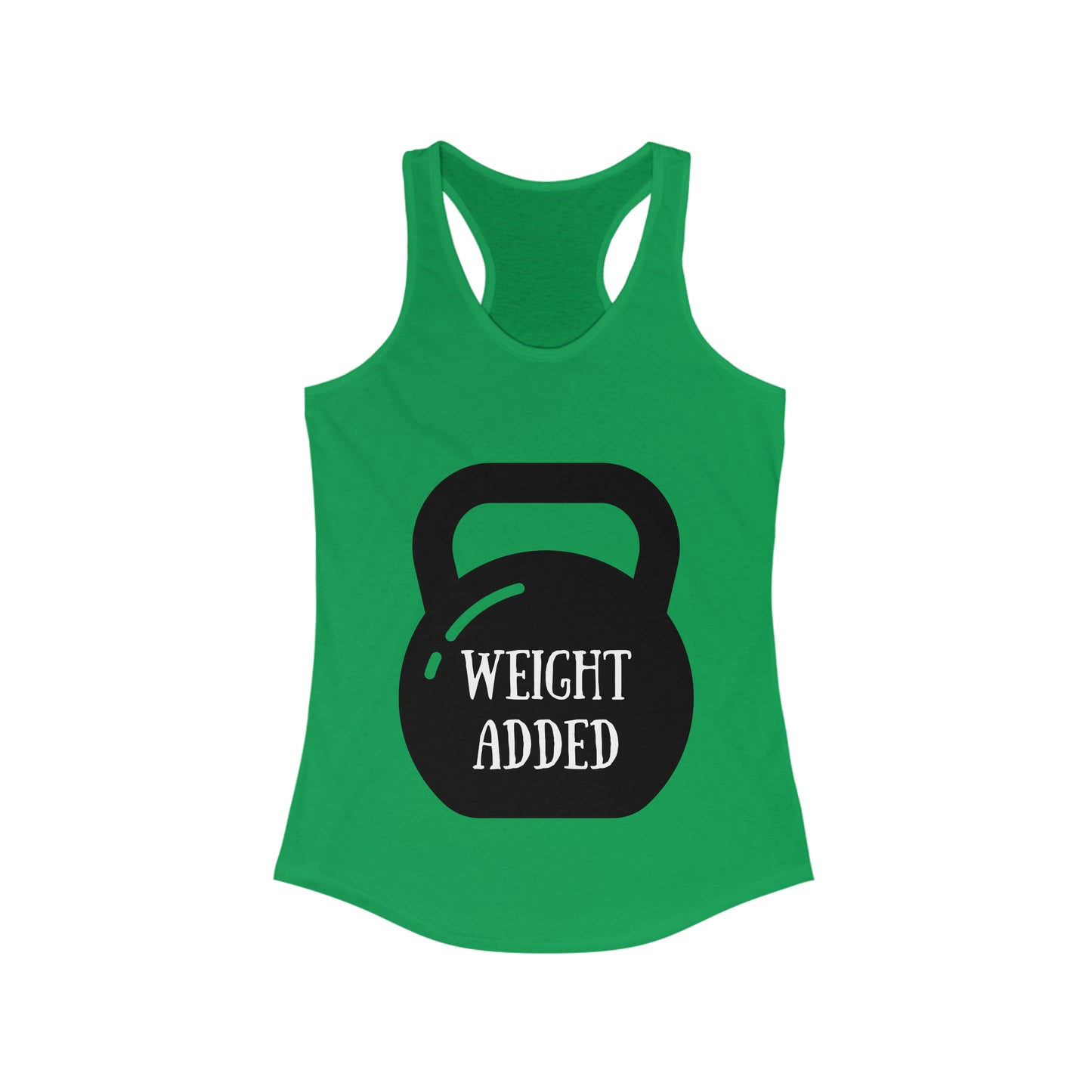 Pregnancy Kettle Bell Tank Weight Added