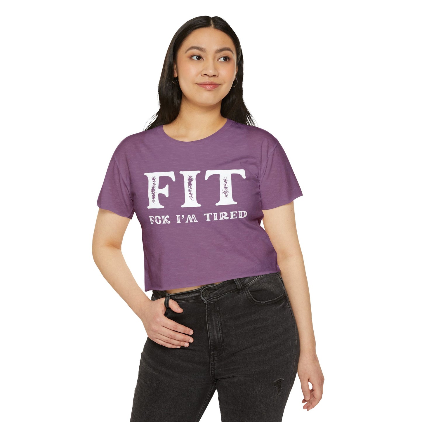 F.I.T. Fck Im Tired Crop Top