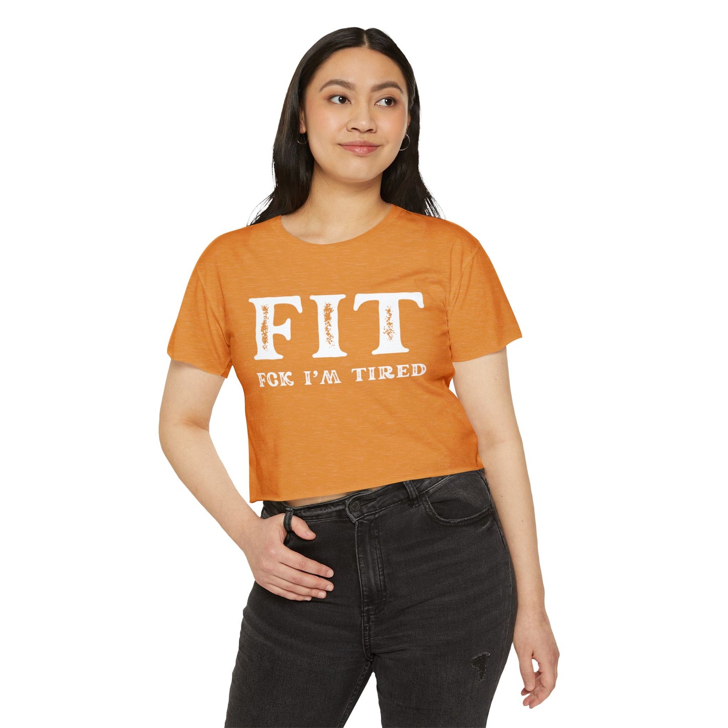 F.I.T. Fck Im Tired Crop Top