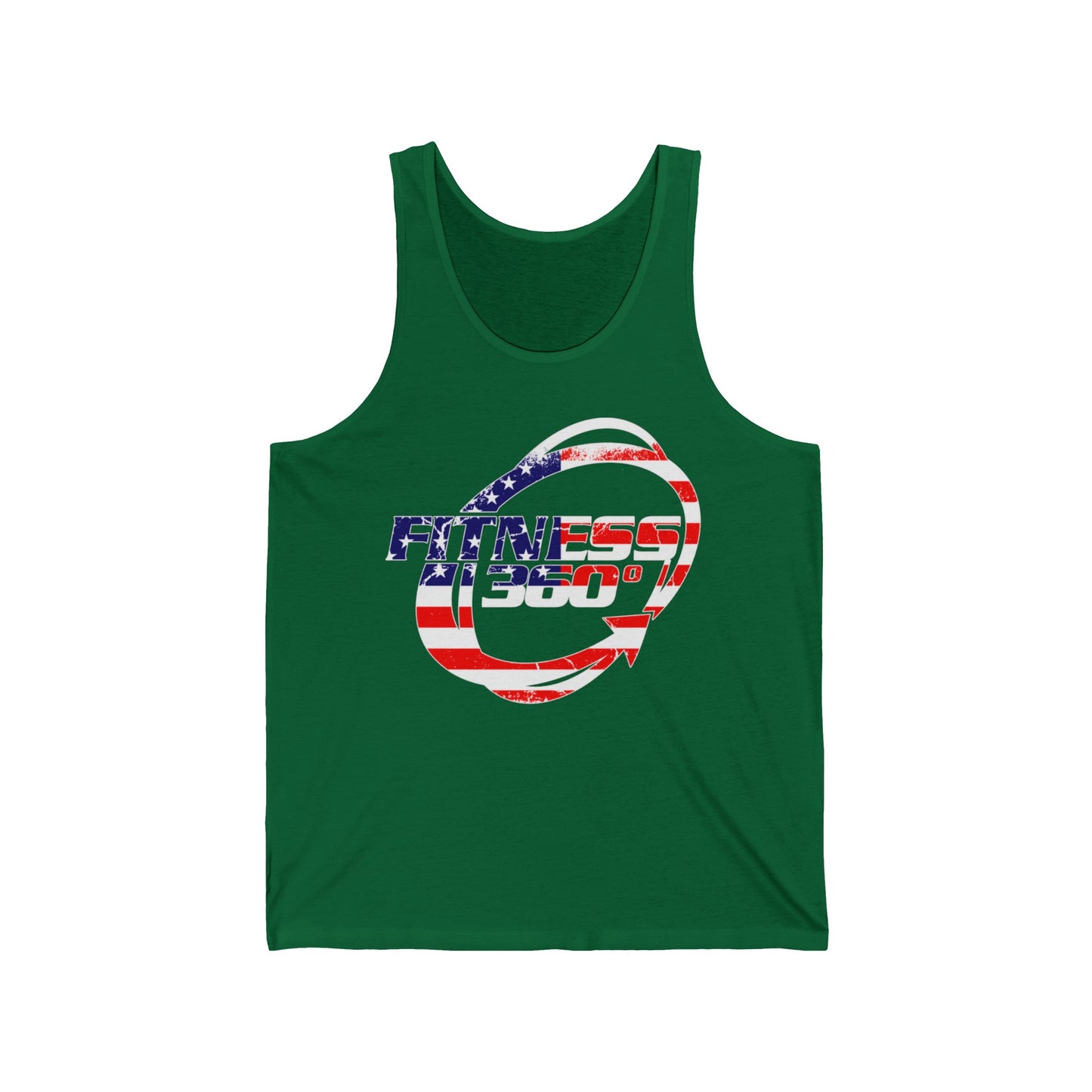 Fitness 360 Flag Tank Tops