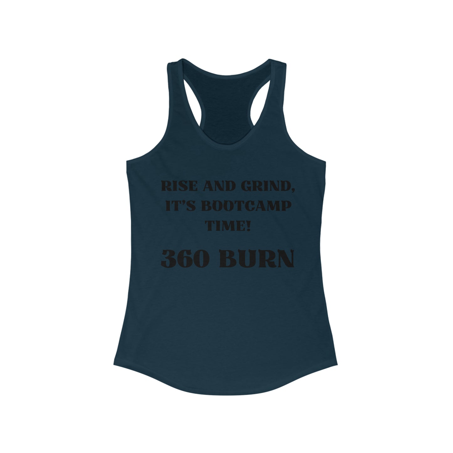360 Burn rise and Grind Racer Back Tank Top