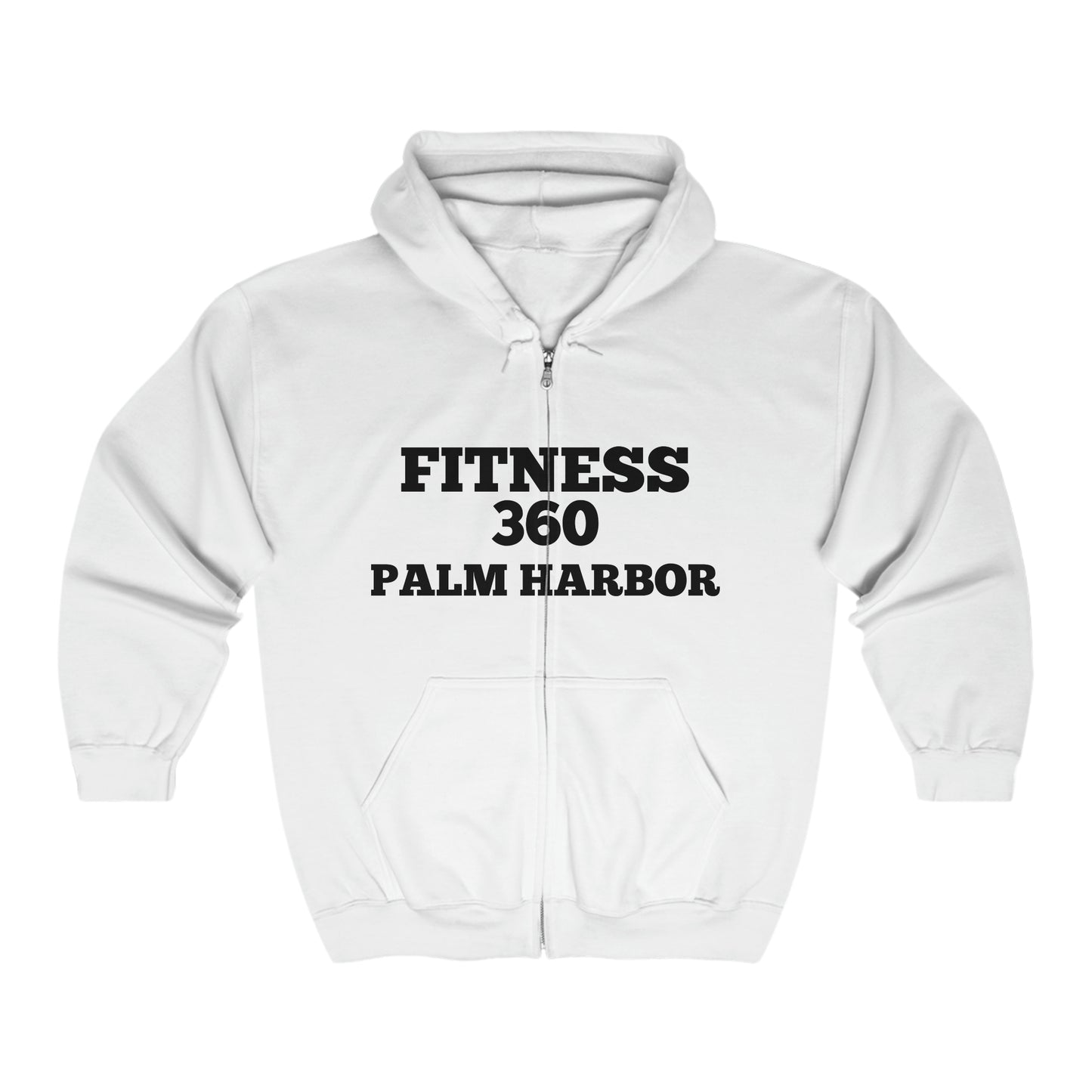 Fitness 360 Unisex Heavy Blend™ Full Zip Hooded Sweatshirt
