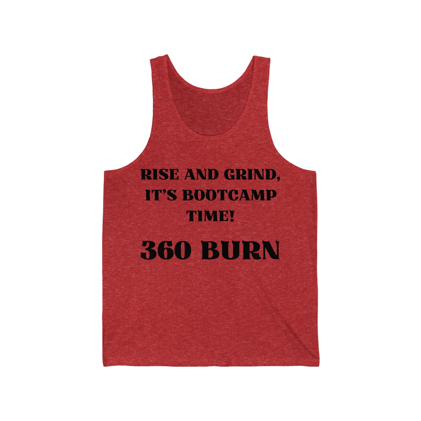 360 Burn Rise and Grind Tank Tops