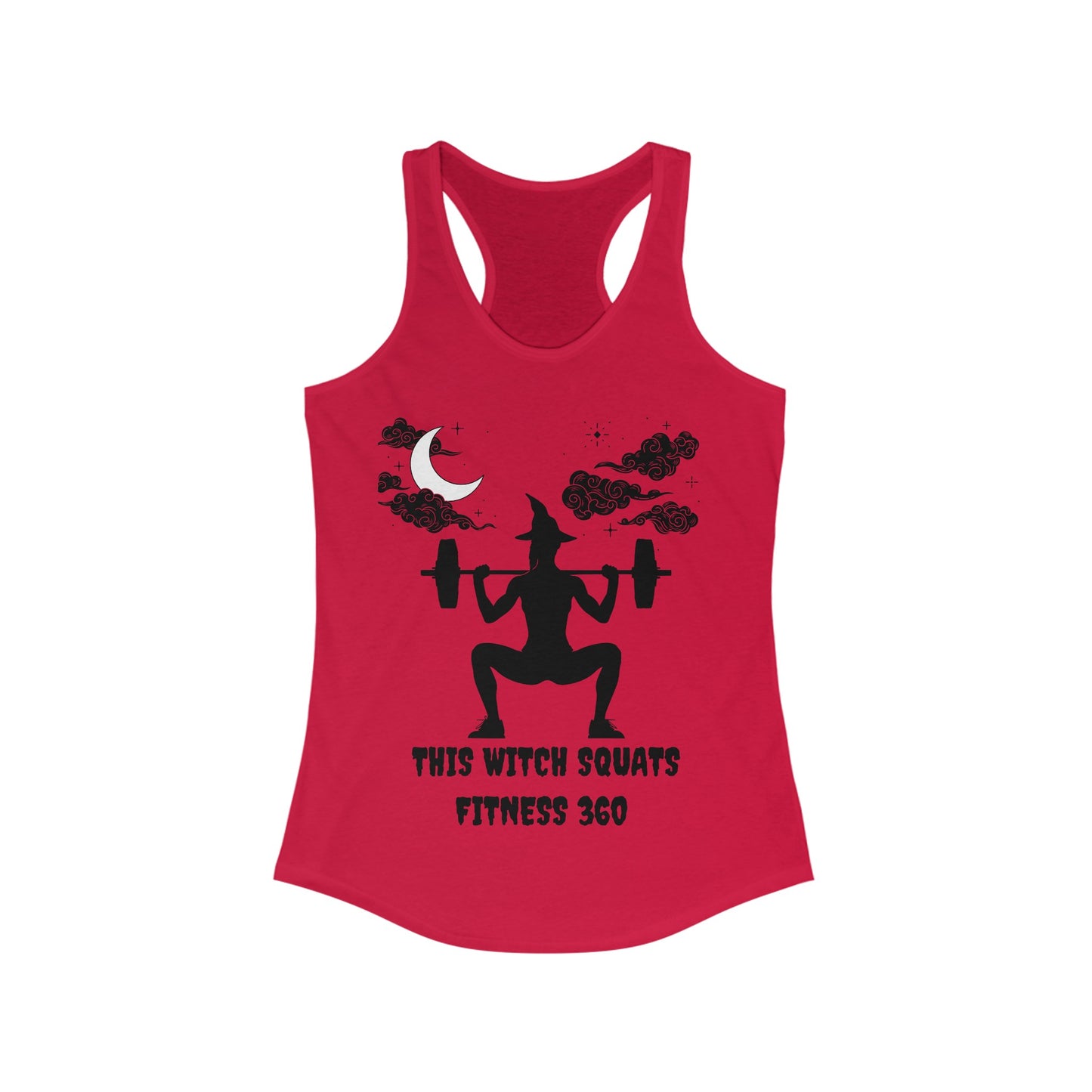 This Witch Squats Racerback Tank- Fitness 360