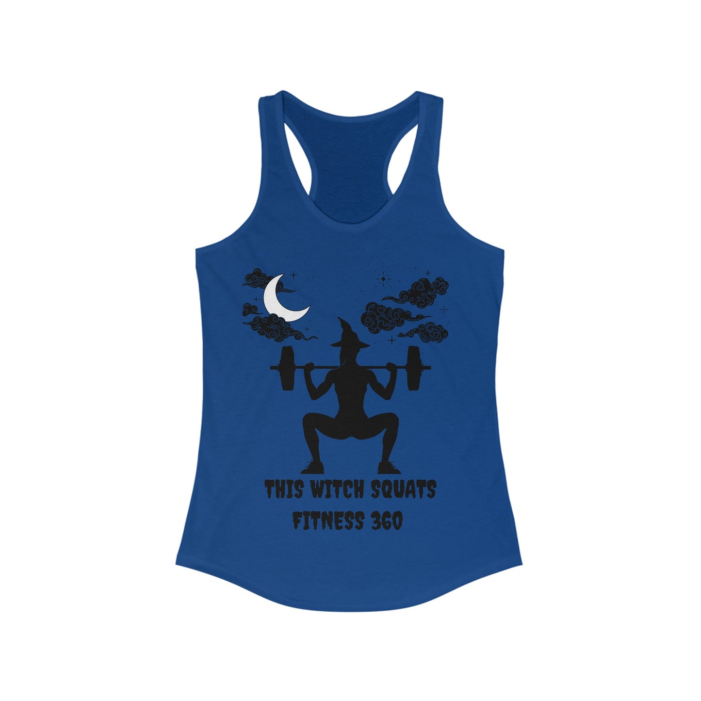 This Witch Squats Racerback Tank- Fitness 360