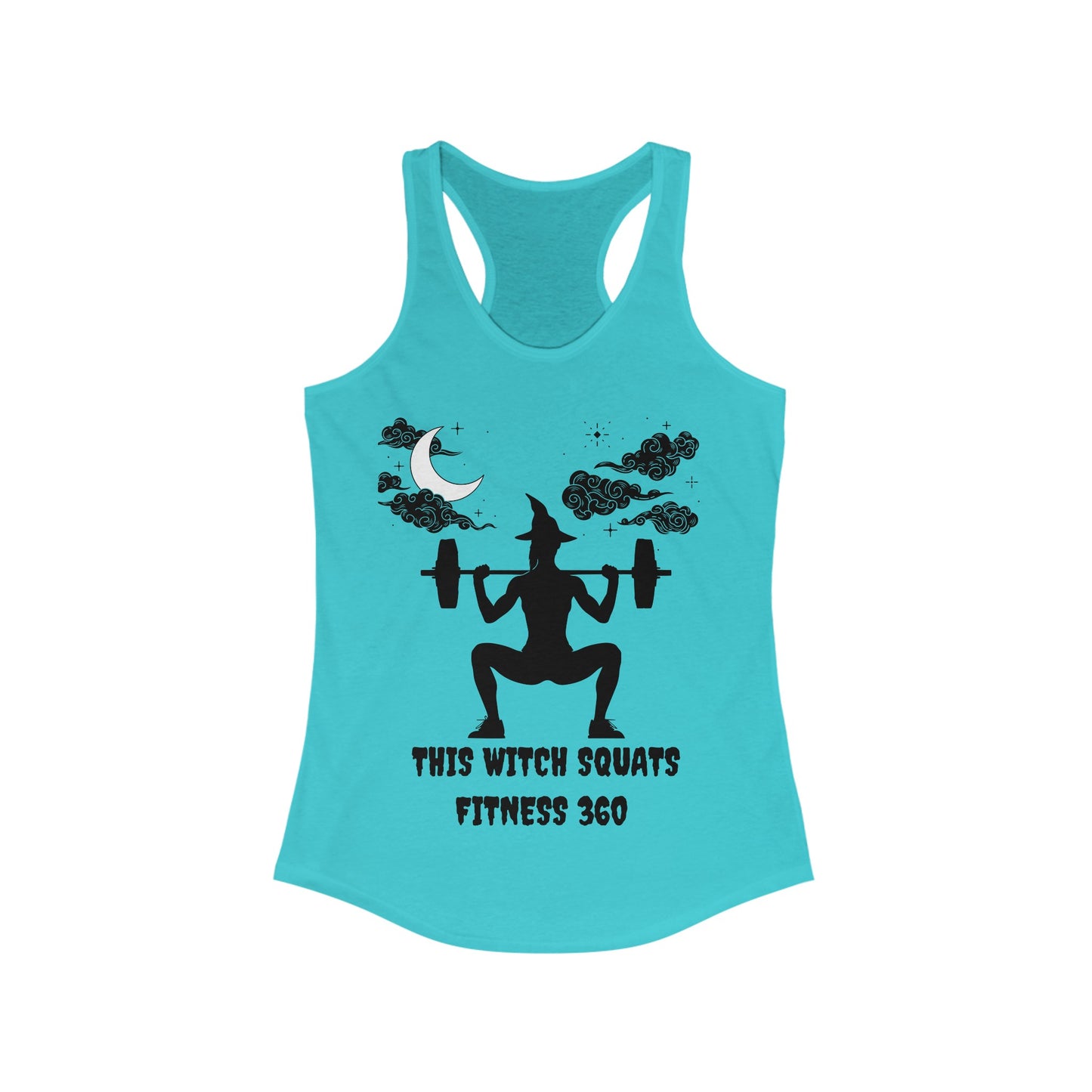 This Witch Squats Racerback Tank- Fitness 360