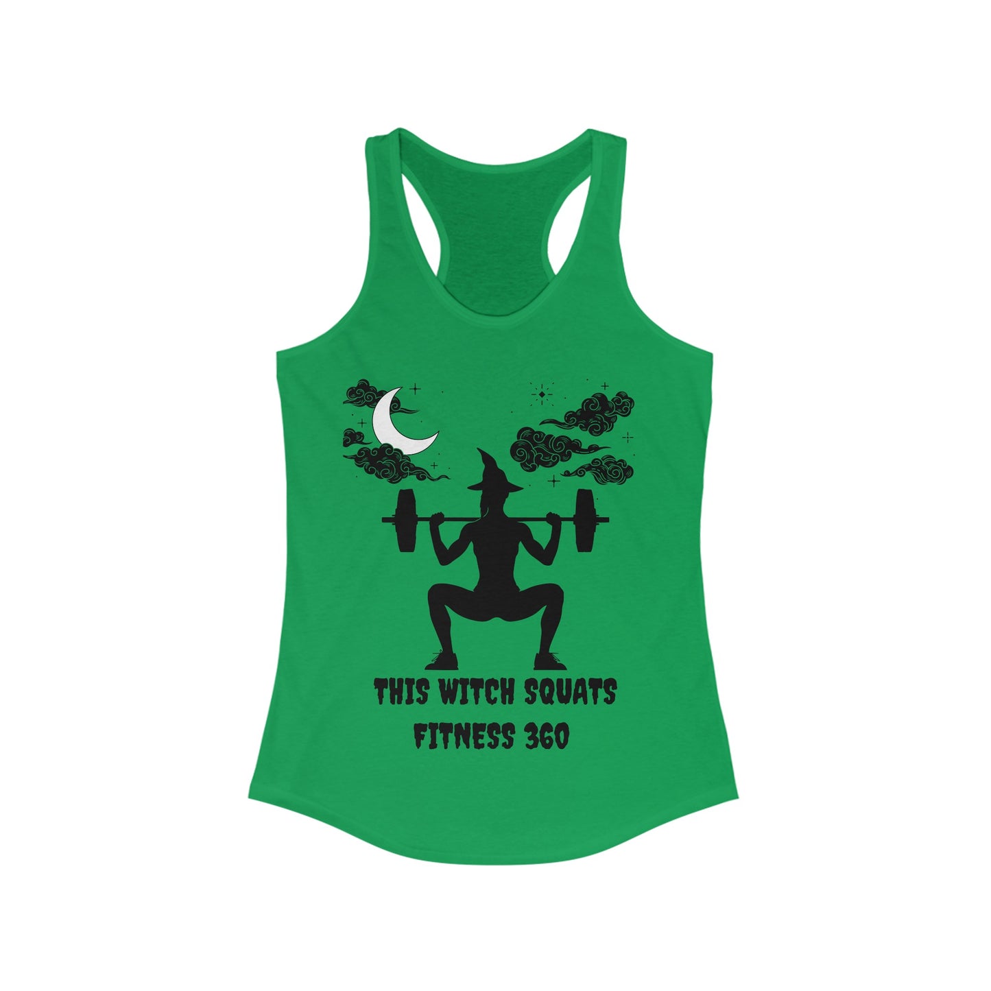 This Witch Squats Racerback Tank- Fitness 360