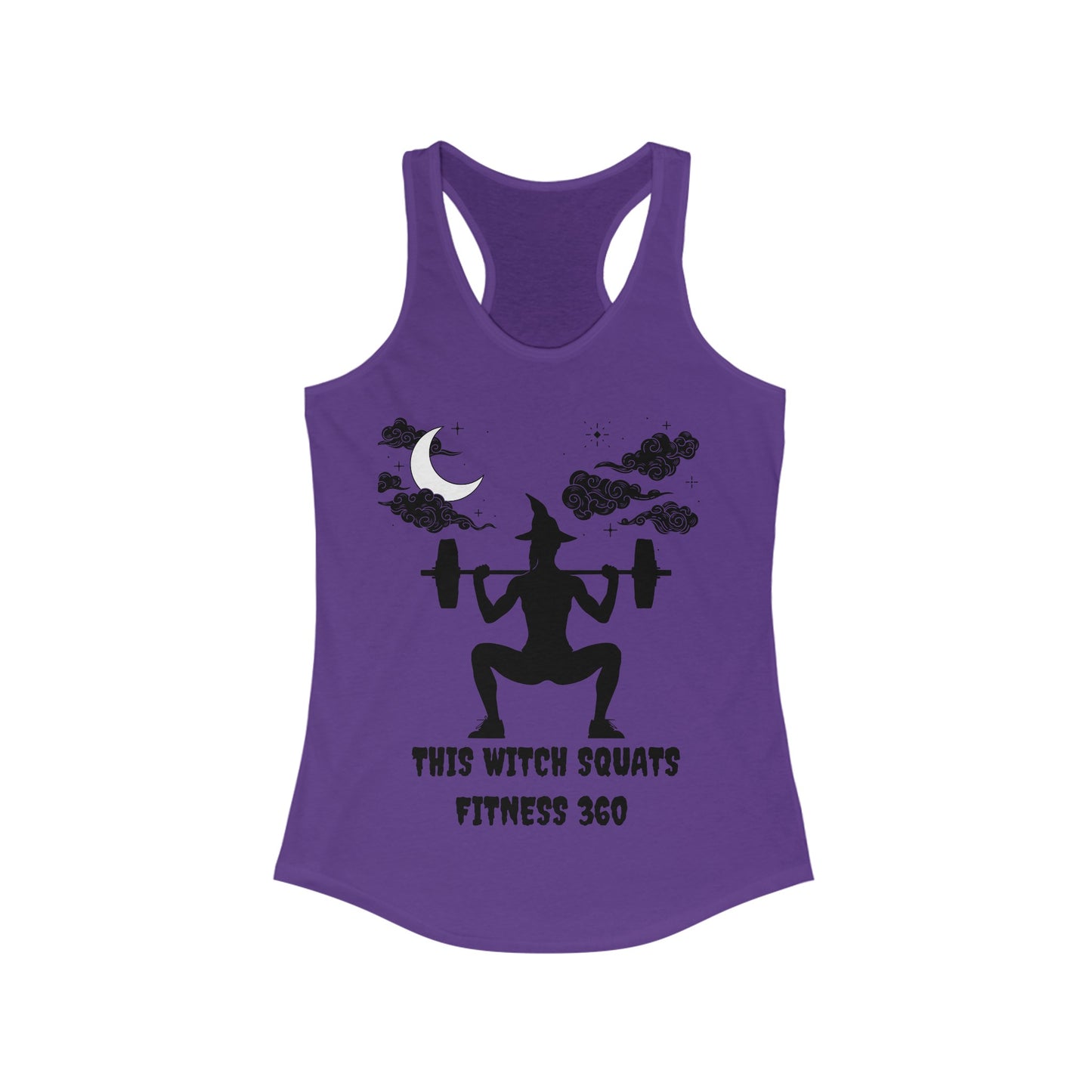 This Witch Squats Racerback Tank- Fitness 360