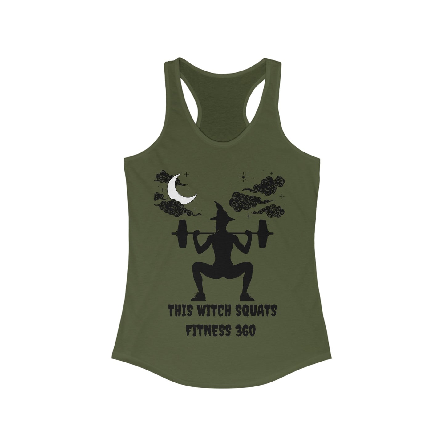 This Witch Squats Racerback Tank- Fitness 360