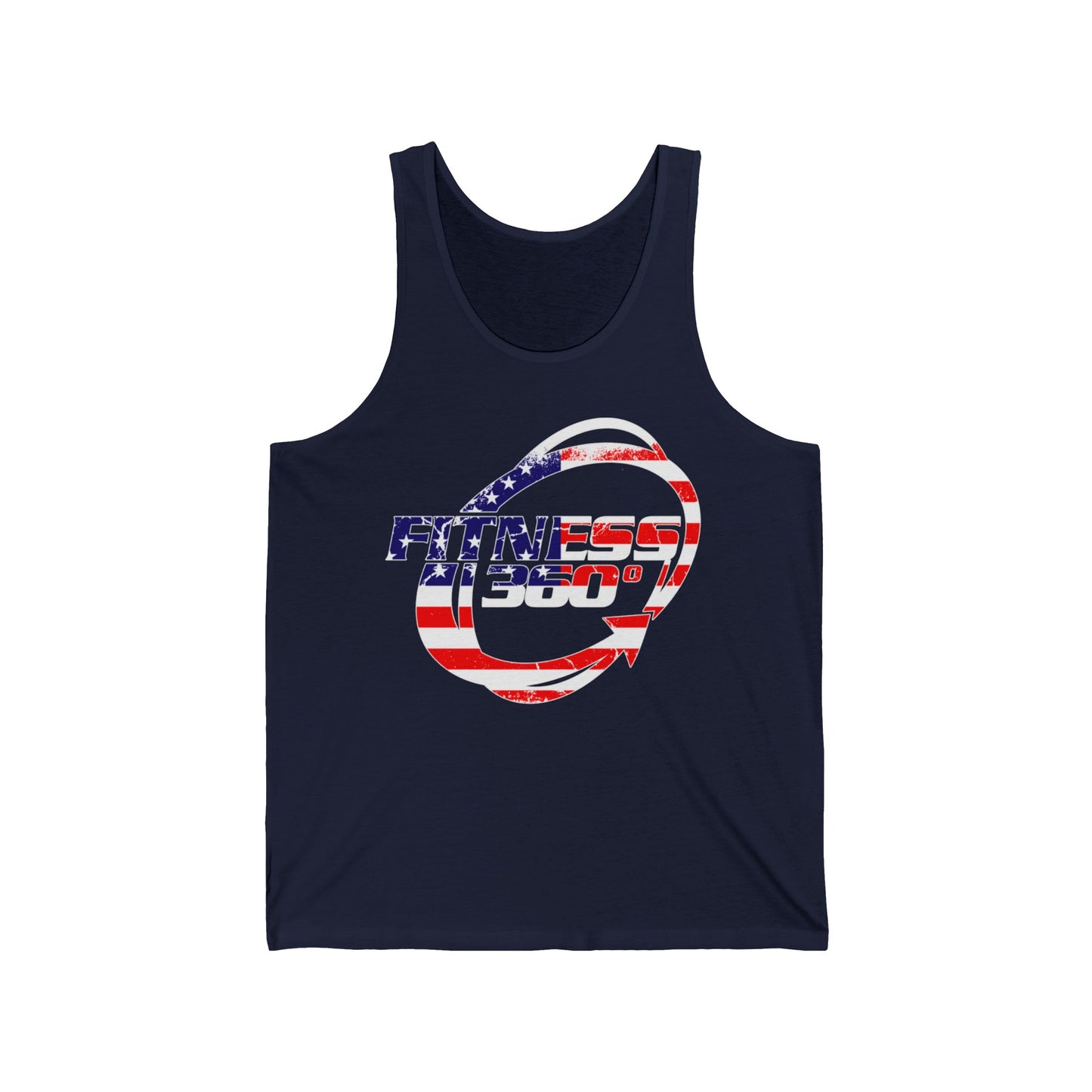 Fitness 360 Flag Tank Tops