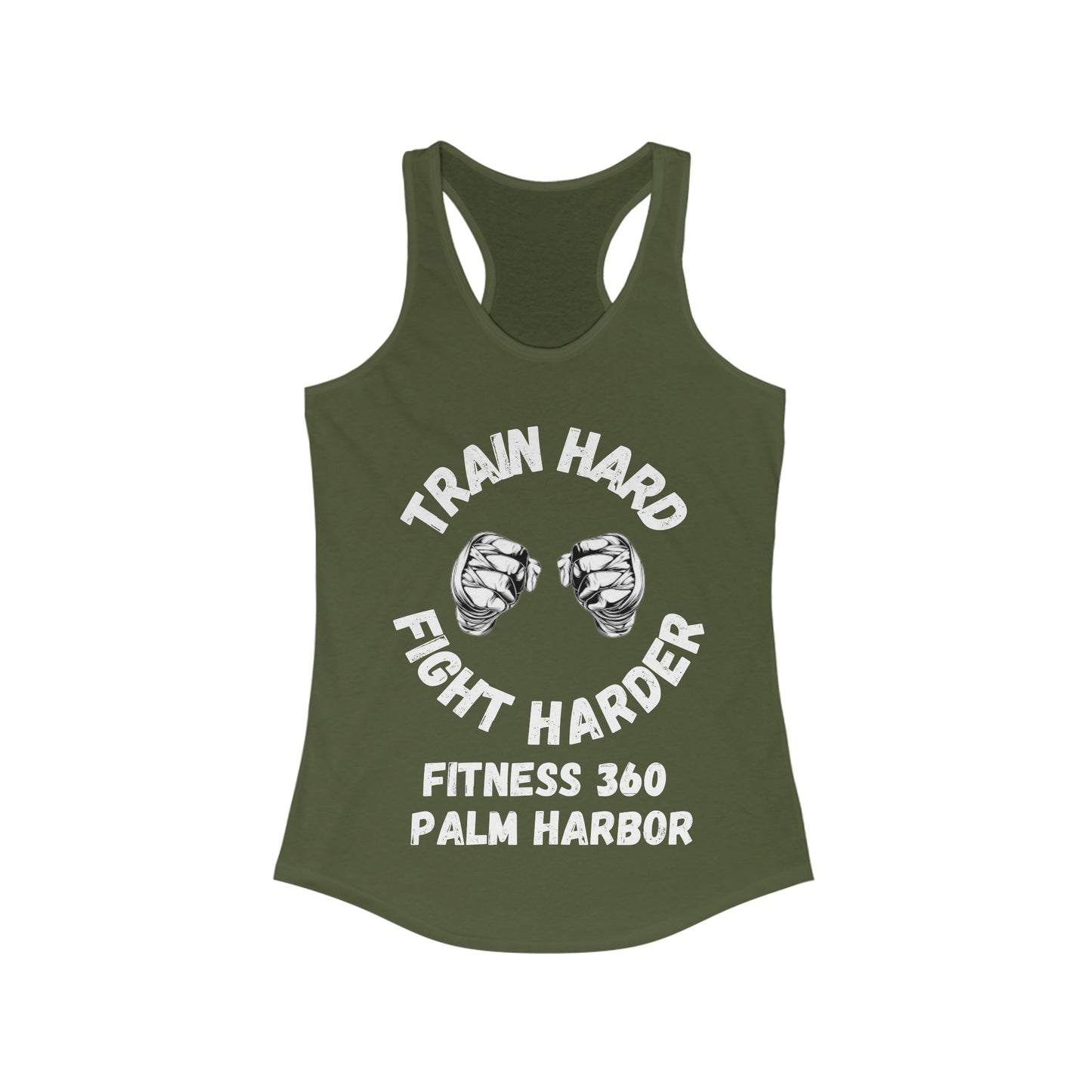 Fitness 360 Train Hard Fight Harder Tank Top