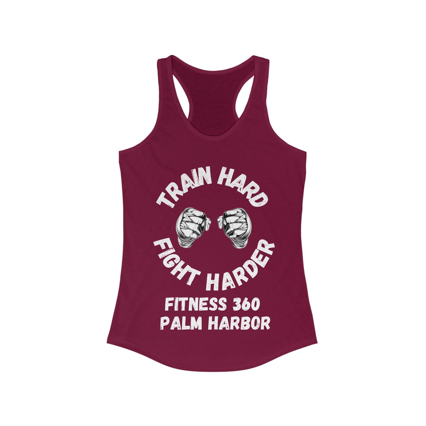 Fitness 360 Train Hard Fight Harder Tank Top