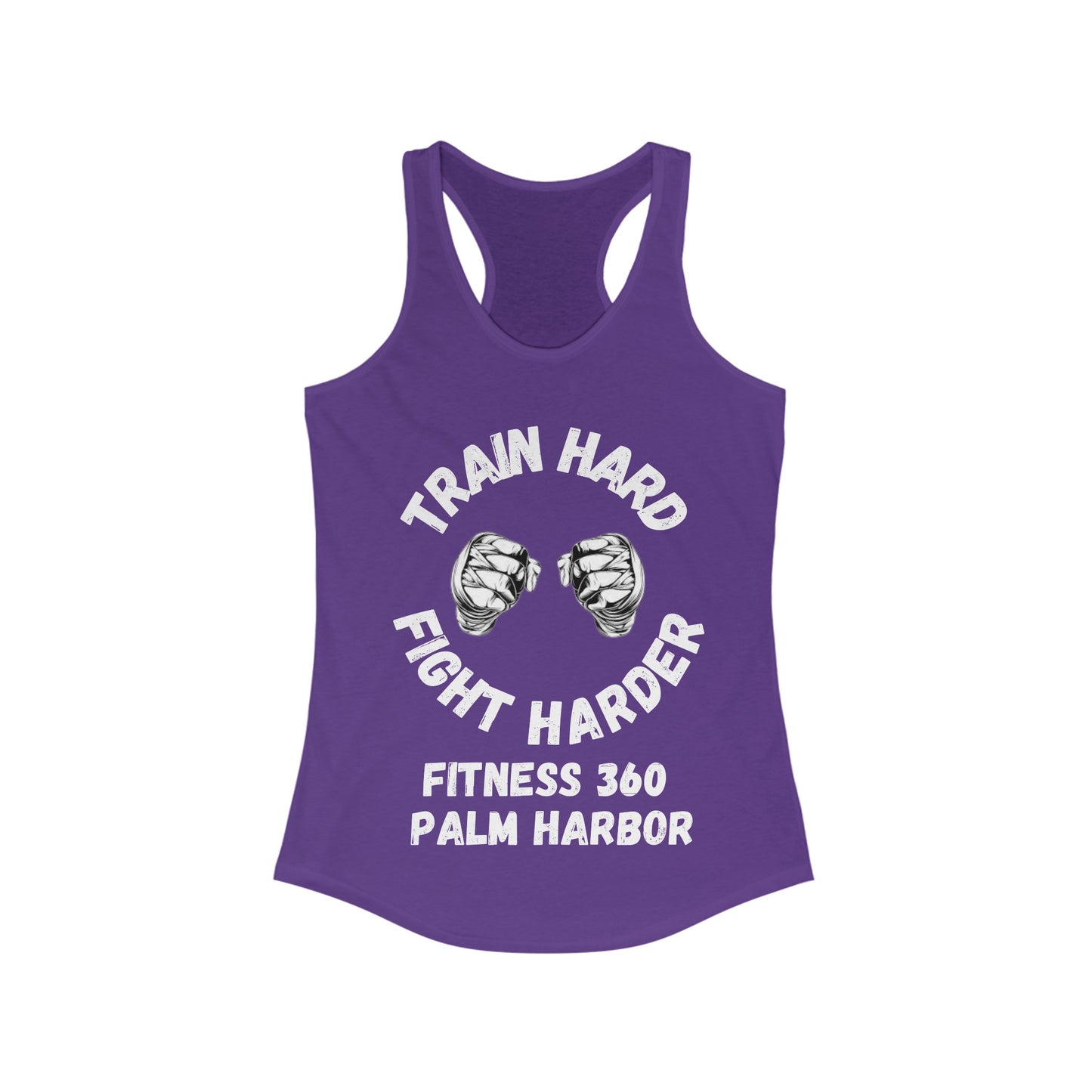 Fitness 360 Train Hard Fight Harder Tank Top