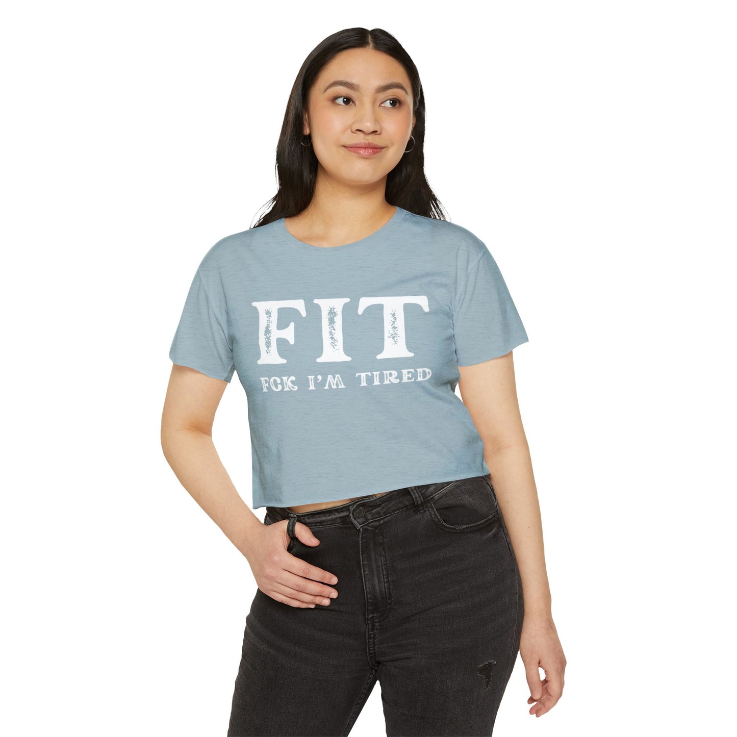 F.I.T. Fck Im Tired Crop Top