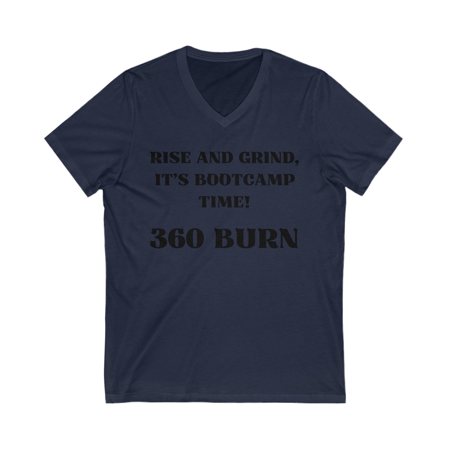 360 Burn Rise and Grind V-neck T-shirts