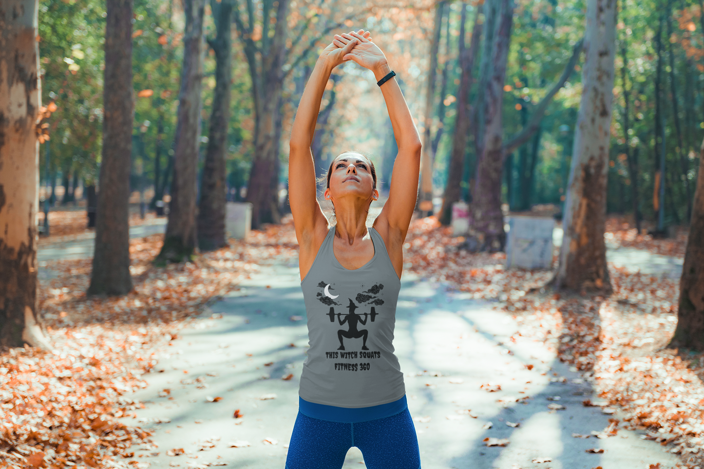 This Witch Squats Racerback Tank- Fitness 360