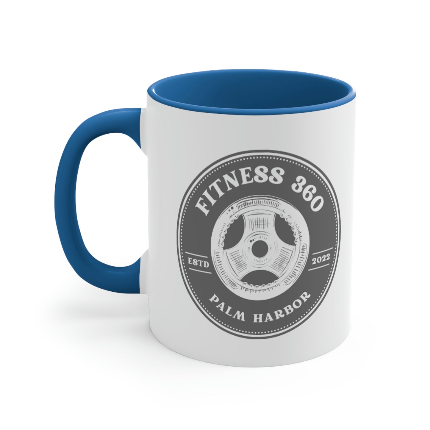 Fitness 360 Est Plate Weight Coffee Mug, 11oz