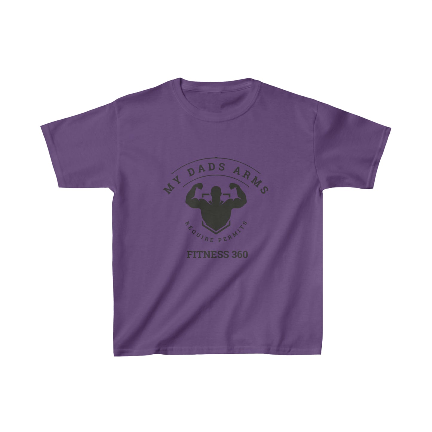 Kids My Dads arms Fitness 360 Future Lifter Tee