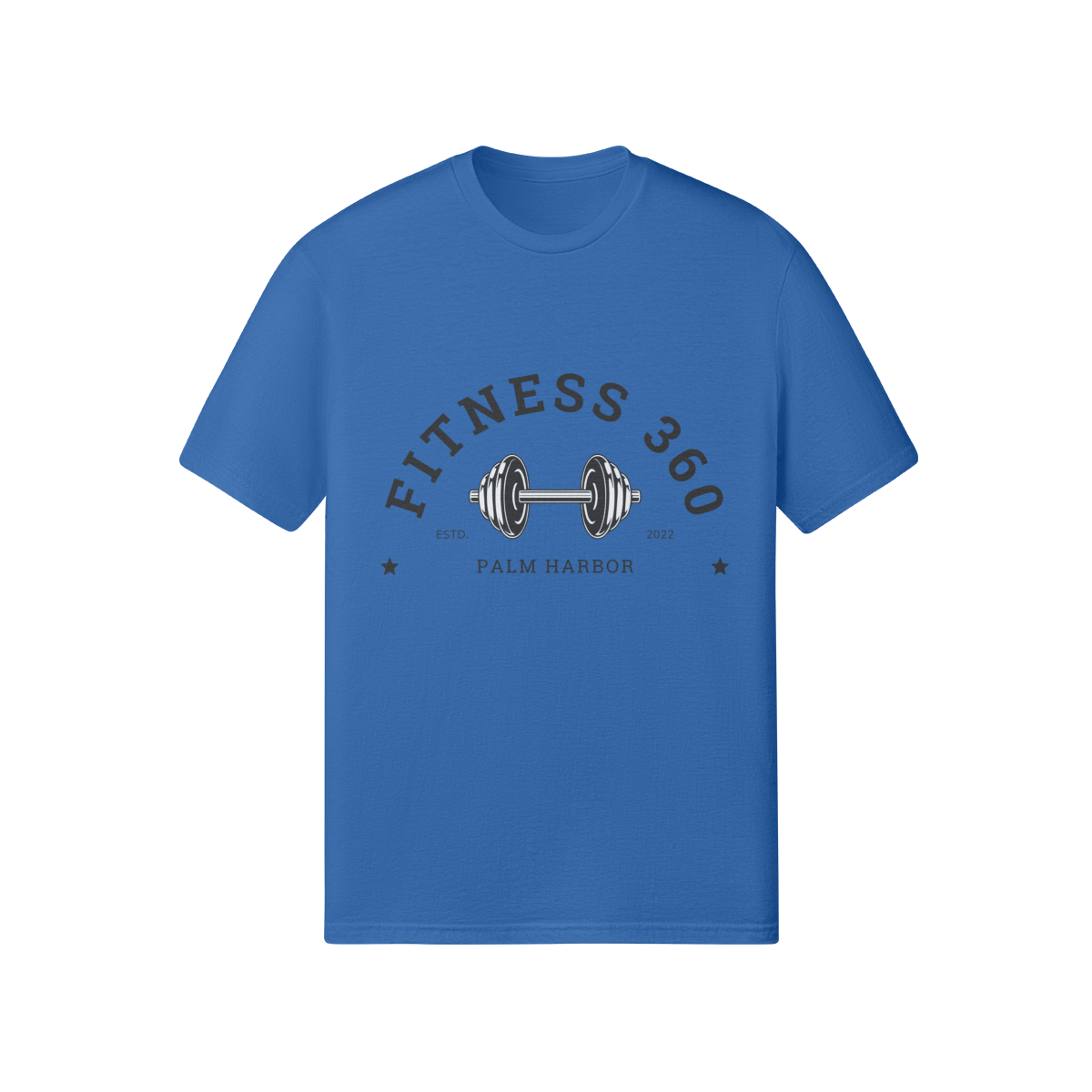 Fitness 360 Est 2022 Barbell T-shirt