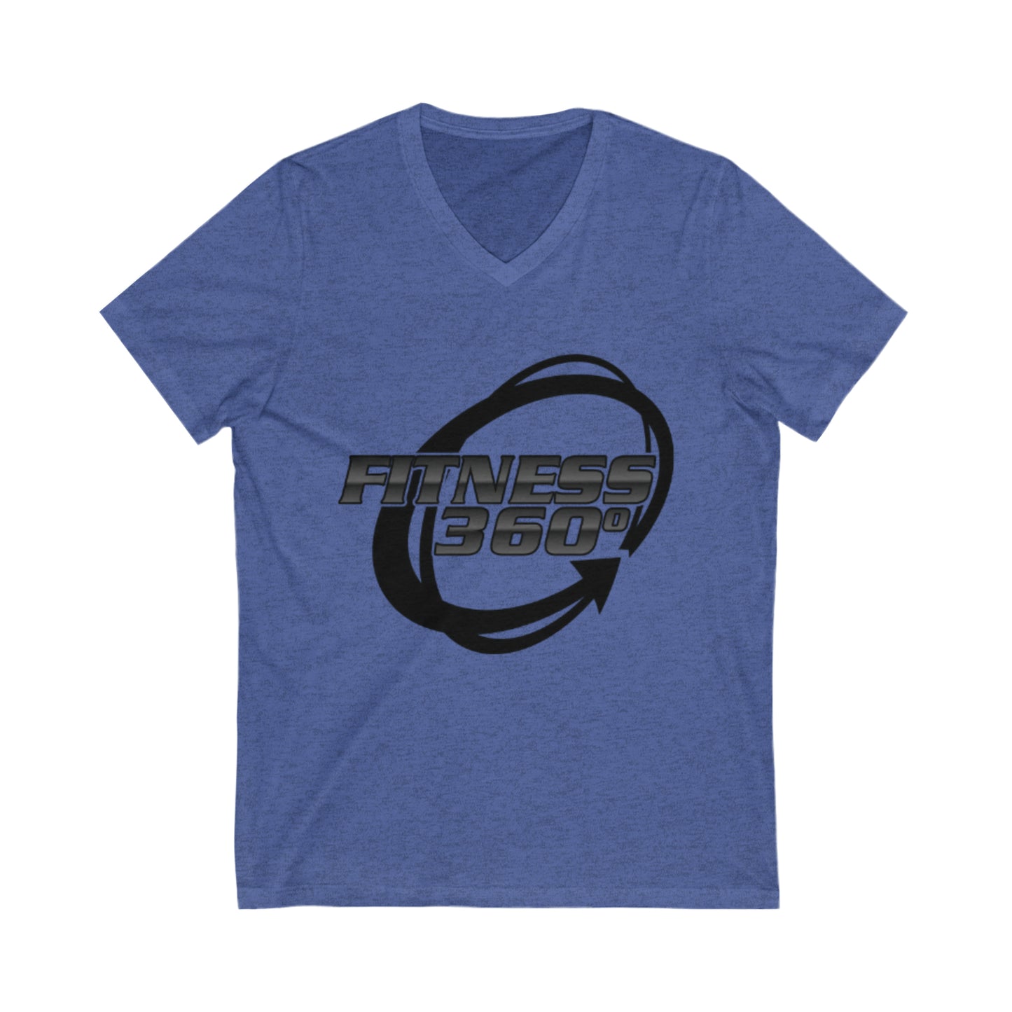 Why Be Average Fitness 360 V-Neck T-Shirt