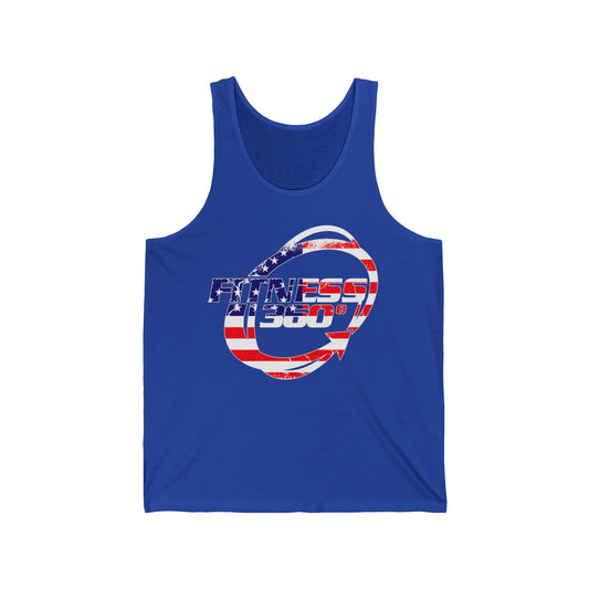 Fitness 360 Flag Tank Tops