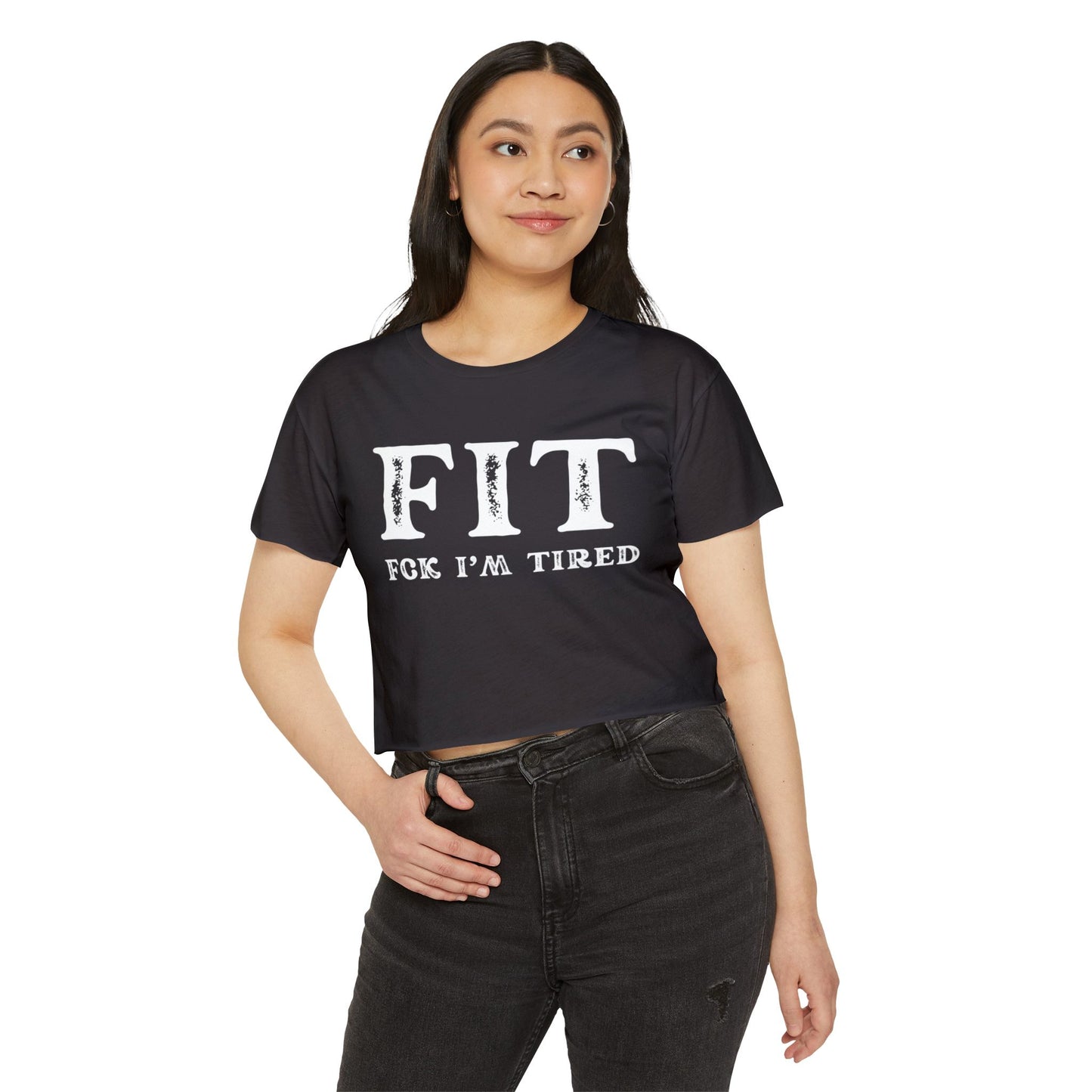 F.I.T. Fck Im Tired Crop Top