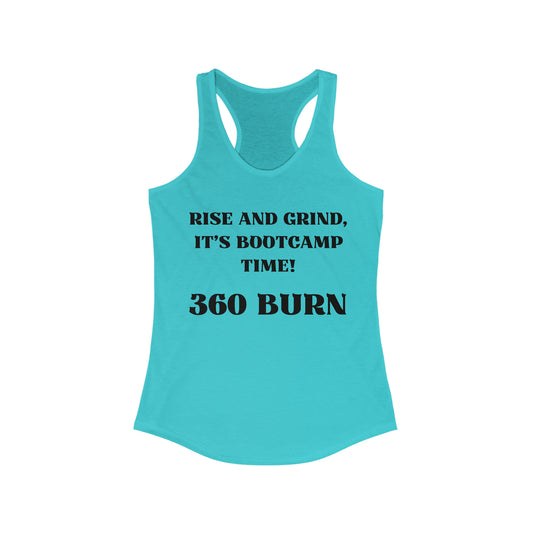 360 Burn rise and Grind Racer Back Tank Top