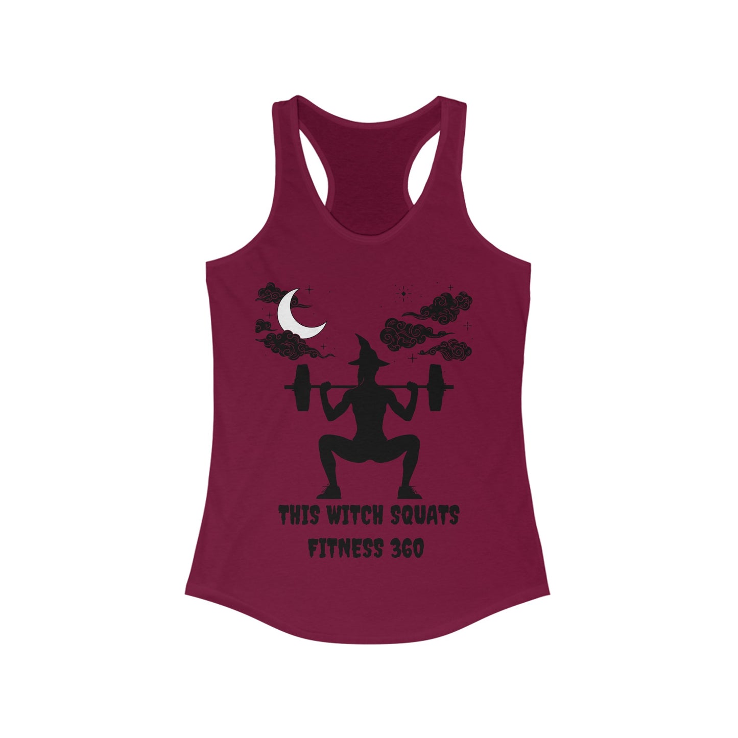 This Witch Squats Racerback Tank- Fitness 360
