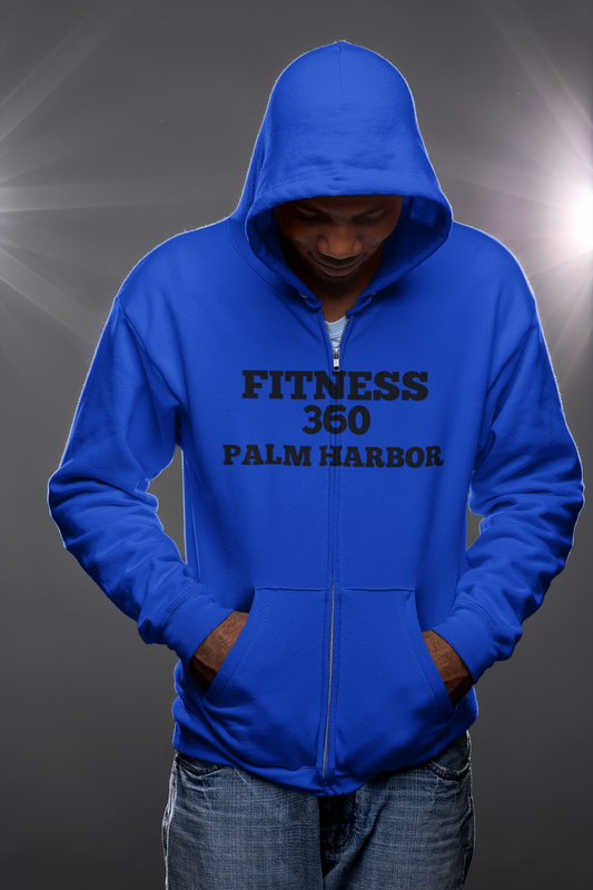 Fitness 360 Unisex Heavy Blend™ Full Zip Hooded Sweatshirt